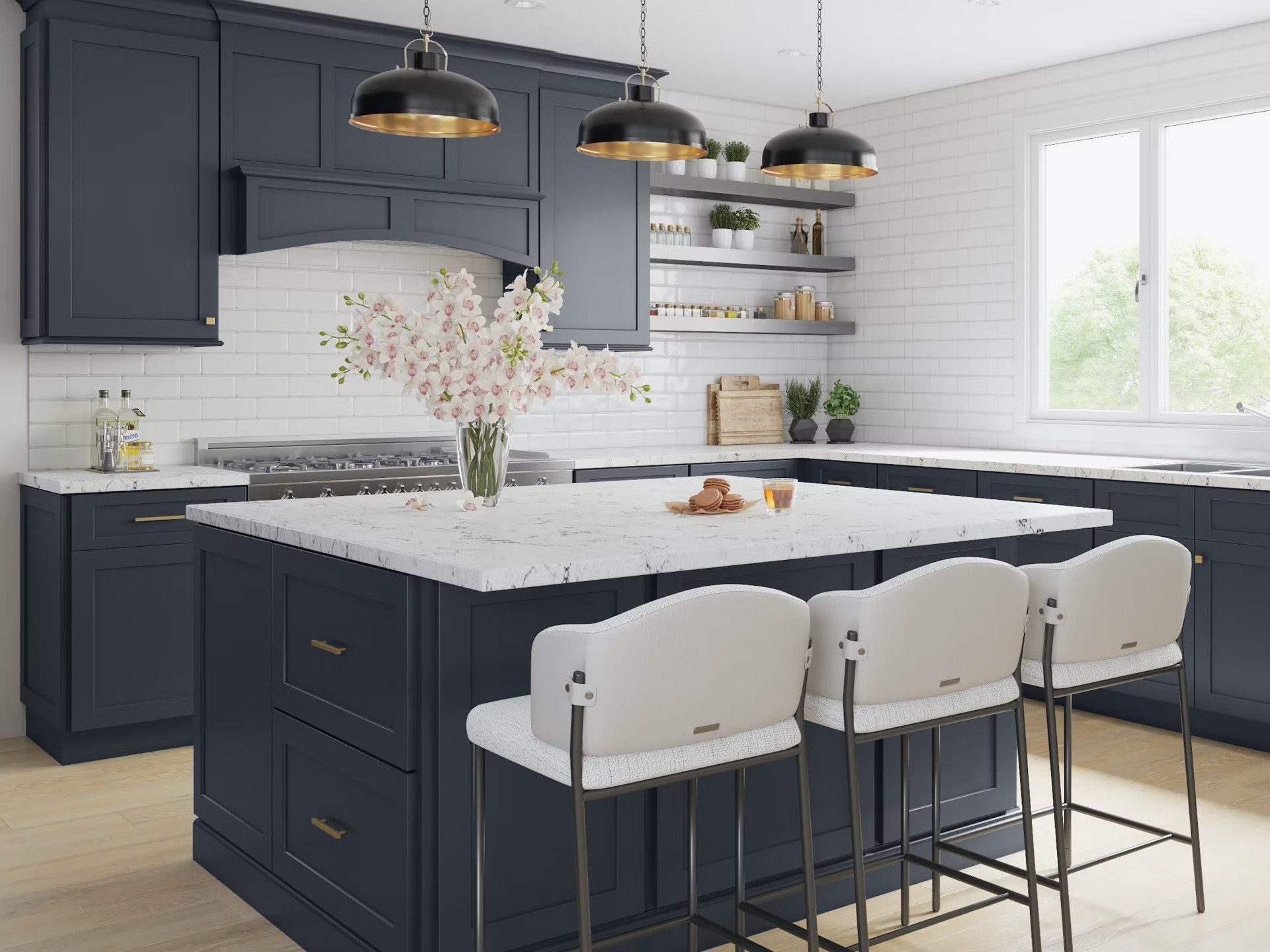 Transitional Kitchen Remodel by Kitchen & Flooring Depot — Project 1 project photo