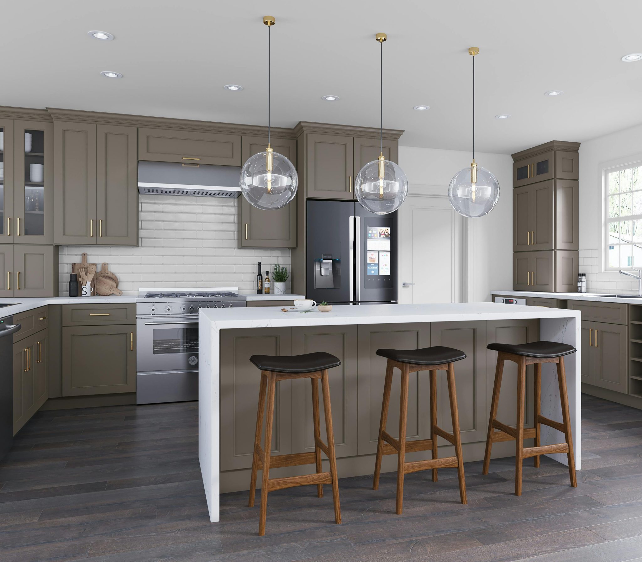 Transitional Kitchen Remodel by Kitchen & Flooring Depot — Project 3 project photo